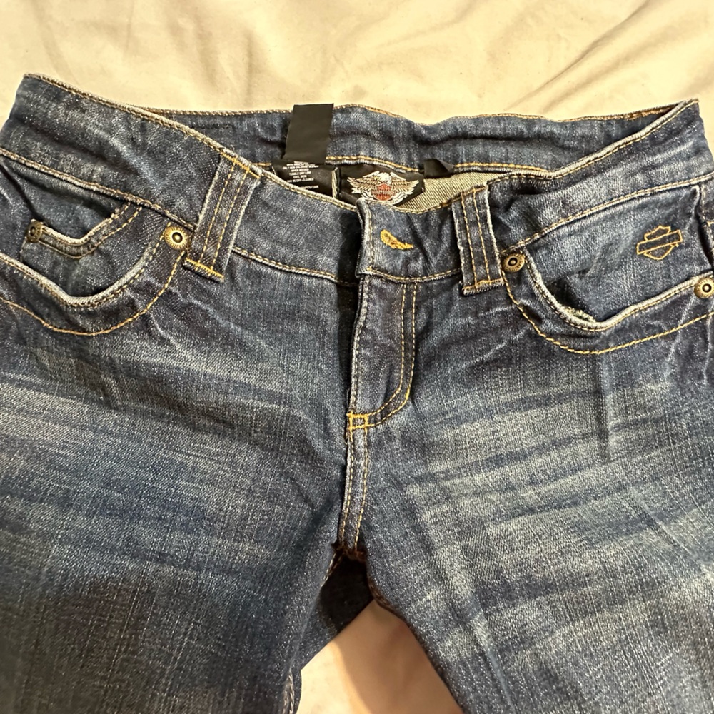 Harley Davidson Boot Cut Women’s Jeans size 6 long NWOT